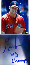 Gabe Kapler Autographed 16x20 Baseball Photo