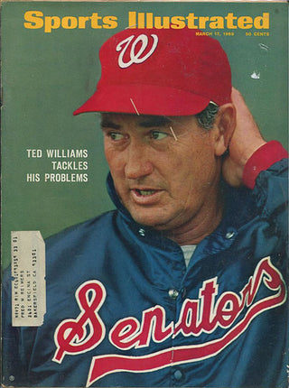 Ted Williams 1969 Sports Illustrated Magazine