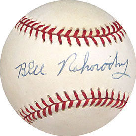 Bill Nahorodny Autographed / Signed Baseball