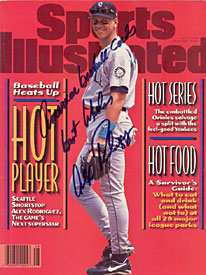 Alex Rodriguez America's Best Wishes Autographed Sports Illustrated