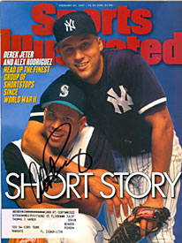 Alex Rodriguez Autographed / Signed Sports Illustrated Magazine February 24 1997