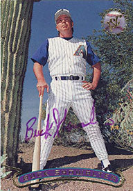 Buck Showalter Autographed / Signed Topps Stadium Club Card #356 - Arizona Diamondbacks