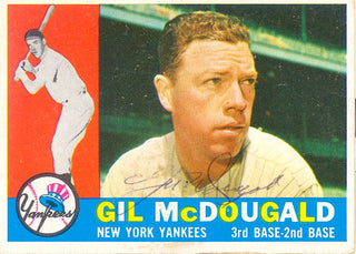Gil Mcdougald Autograph/Signed Vintage Card