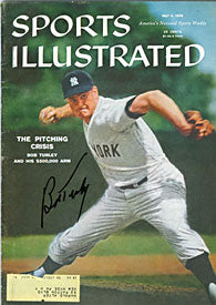Bob Turley Autographed / Signed Sports Illustrated Magazine May 4 1959