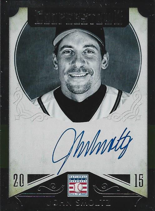 John Smoltz Autographed 2015 Panini Card