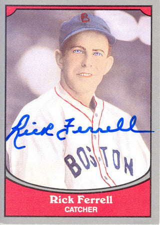 Rick Ferrell Autographed / Signed Baseball (James Spence)
