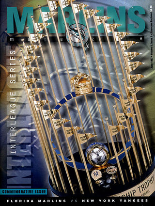 1997 Marlins Interleague Series Commemorative Issue Magazine