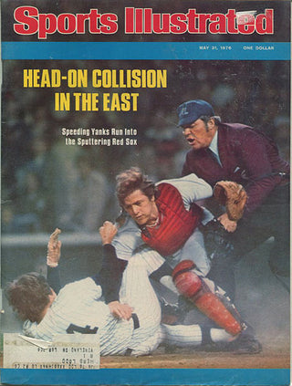 Yankees & Red Sox 1976 Sports Illustrated Magazine