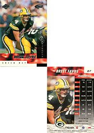 Brett Favre Unsigned 1999 Collectors Edge Football Card