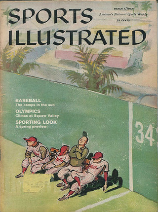 March 7 1960 Sports Illustrated Magazine