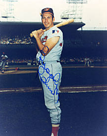 Brooks Robinson Autographed Baseball 8x10 Photo