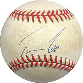 Travis Lee Autographed / Signed Baseball (Upper Deck)