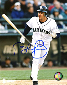 Bret Boone Autographed / Signed Tossing Bat 8x10 Photo
