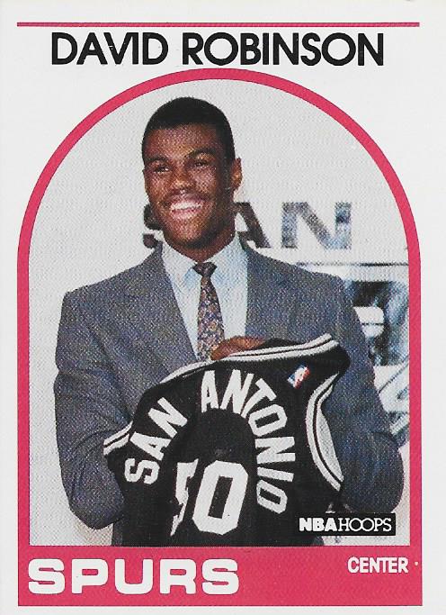 David Robinson 1989 NBA Hoops Rookie Card