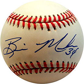 Brian Meadows Autographed / Signed Baseball