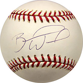 Brandon Wood Autographed / Signed Baseball