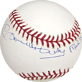 Ted Double Duty Radcliffe Autographed / Signed Baseball