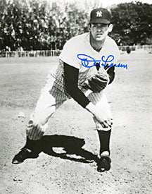 Don Larsen Autographed / Signed Baseball 8x10 Photo