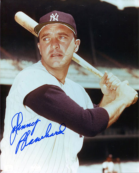 Johnny Blanchard Autographed / Signed New York Yankees 8x10 Photo