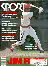 Jim Rice Autographed / Signed Sport Magazine July 1978