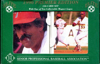 1990 Premier Edition Seinor Professional Baseball Association Card Set
