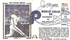 Joe Morgan Autographed / Signed 1983 World Series Fist Day Cover