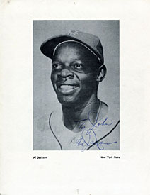 Al Jackson Autographed / Signed Black & White 8x10 Photo