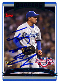 Hong- Chin Kuo Autographed / Signed 2006 Topps Baseball Card