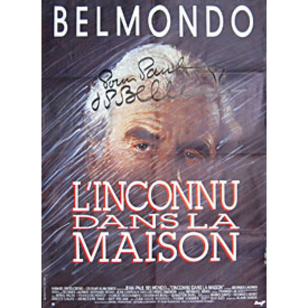 Jean Paul Belmondo Autographed / Signed Movie Poster