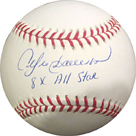 Andre Dawson "8 x AS" Autographed / Signed Baseball