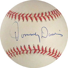 Tommy Davis Autographed / Signed Baseball