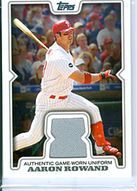 Aaron Rowand Philadelphia Phillies Baseball Card
