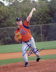 Tom Glavine Autographed / Signed Baseball 8x10 Photo