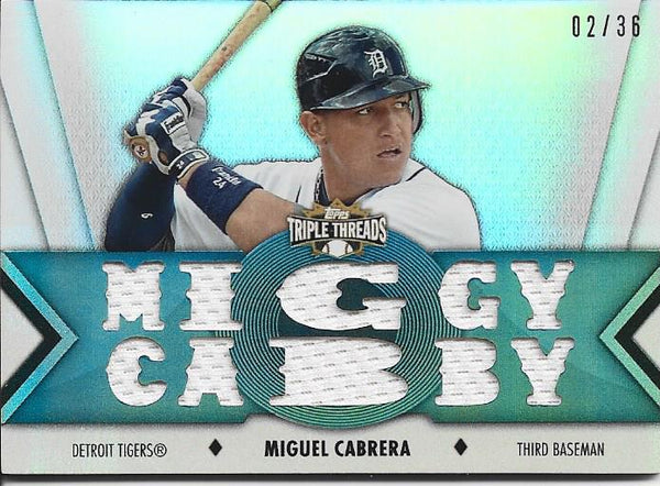 Miguel Cabrera Topps Card #2/36