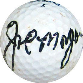 Joe Morgan Autographed / Signed Golf Ball (JSA)