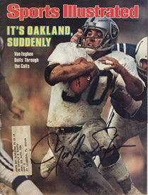 Mark Van Eaghen Signed Sports Illustrated - Jan. 2 1978 - Dallas Cowboys