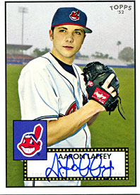 Aaron Laffey Autographed / Signed 2007 Topps Card