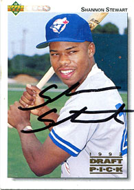 Shannon Stewart Autographed / Signed 1992 Upper Deck Card