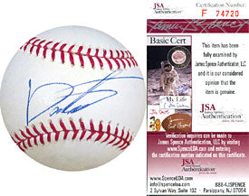 Daisuke Matsuzaka Autographed / Signed Game Used Baseball (James Spence)
