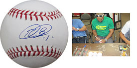 Emilio Bonifacio Autographed/Signed Baseball