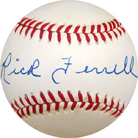 Rick Ferrell Autographed / Signed Baseball (James Spence)