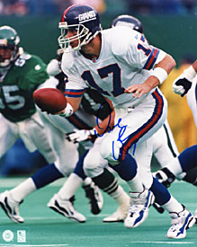 Dave Brown Autographed / Signed New York Giants Football 8x10 Photo