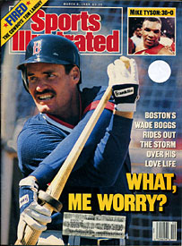 Wade Boggs Unsigned 1989 Sports Illustrated