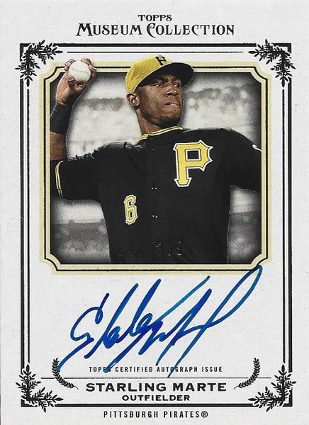 Autographed Starling Marte Photo - 8x10