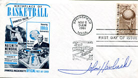 John Havlicek Autographed / Signed First Day Cover