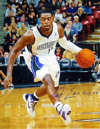 Tyreke Evans ROY 09 Autographed / Signed 16x20 Photo