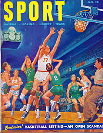 Basketball Betting January 1951 Sport Magazine