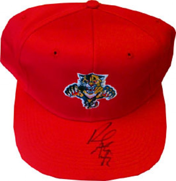 Rob Niedermayer Autographed / Signed Florida Panthers Hat