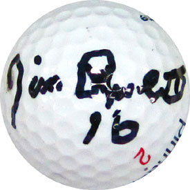 Jim Plunkett Autographed Pinnacle 4 Golf Ball