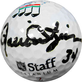 Rollie Fingers Autographed Titanium Staff 2 Golf Ball